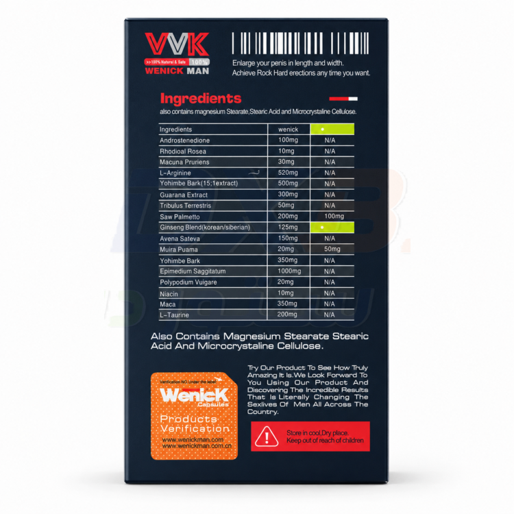 Wenick Man Capsules thumbnail 4