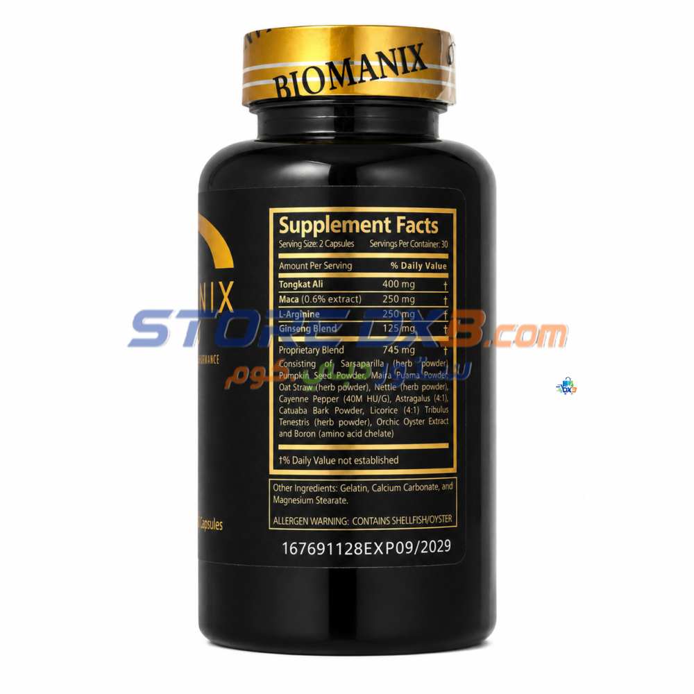 Bio-Manix Golden Men’s Wellness Capsules - 60 Count
