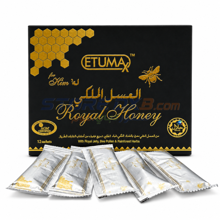 Etumax Royal Honey Herbal 12 Sachets