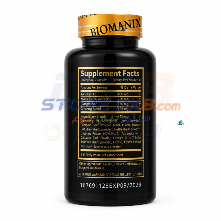 Bio-Manix Golden Men’s Wellness Capsules - 60 Count thumbnail 3