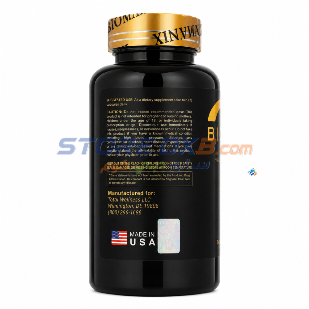 Bioman Golden Formula Capsules - 60 Count thumbnail 4