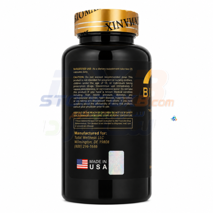 Bioman Golden Formula Capsules - 60 Count thumbnail 4