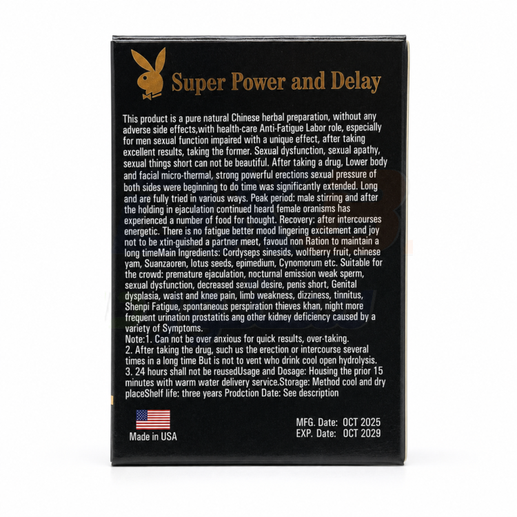 Playboy Super Power and Delay Capsules thumbnail 4