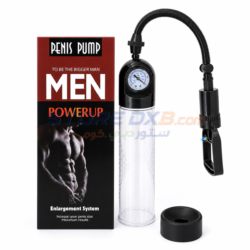 Men Massage PowerUp Male Vacuum Pump with Pressure Gauge