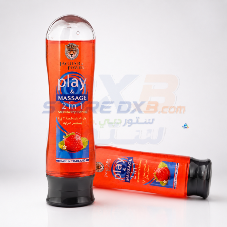 Hydrogel Lubricant Intimate 2-in-1 Gel Durexable Natural Strawberry Flavour 110 ml