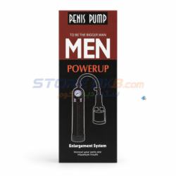 Men Massage PowerUp Male Vacuum Pump with Pressure Gauge