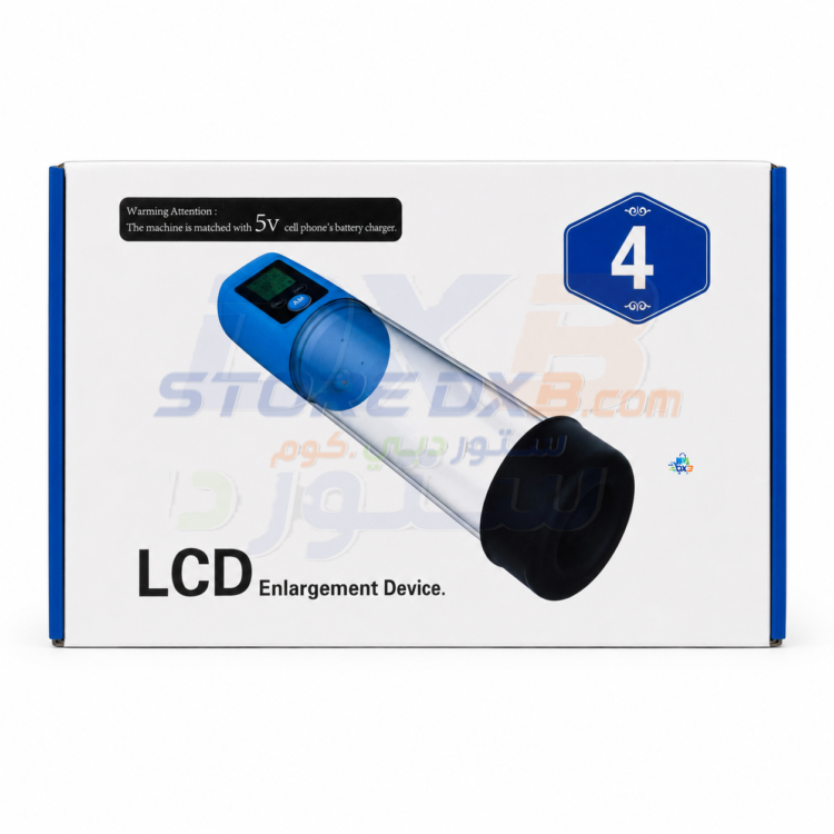 LCD Enlargement Electric Device Rechargeable King Power Pump for men size thumbnail 3