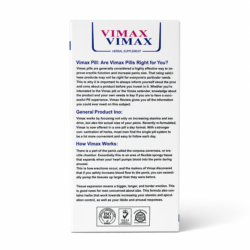 Vimax Male Virility Enhancement