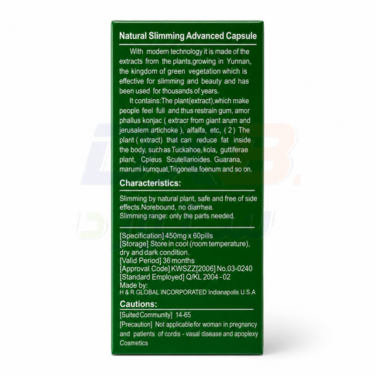 Slimming No.1+ Natural Capsules thumbnail 4