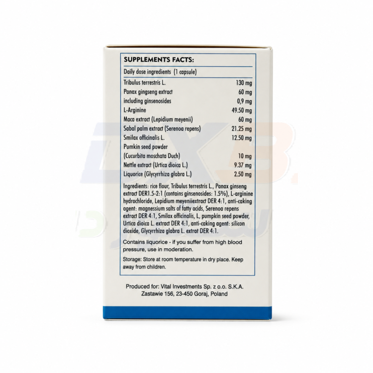 Extra Size Capsules 60 Counts thumbnail 3