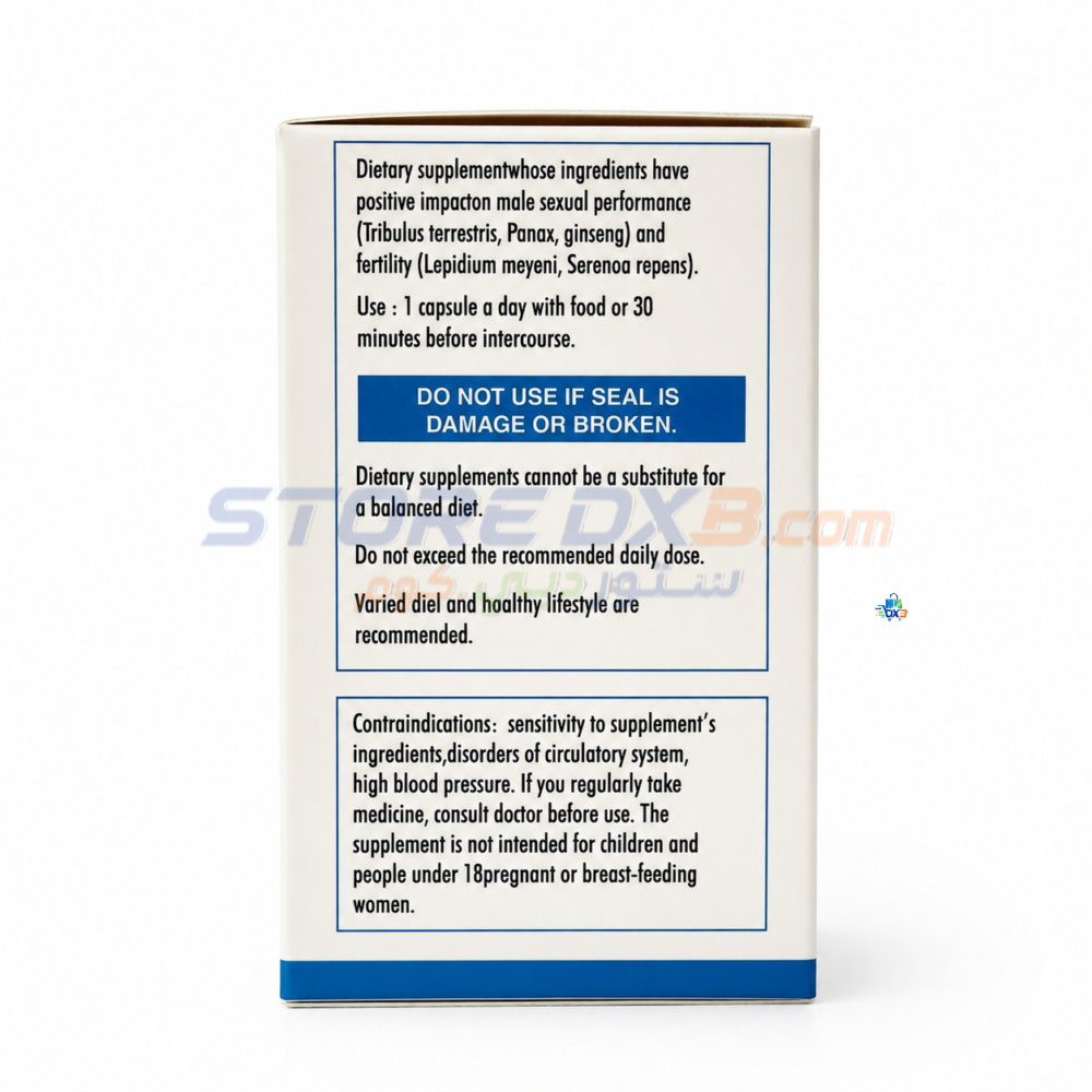 Extra Size Capsules 60 Counts