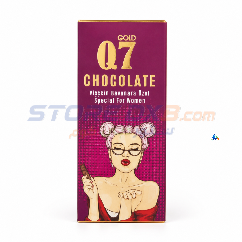 Q7 Gold Female Chocolate شوكولاتة Q7 جولد النسائية – لتعزيز الرغبة والمتعة الحميمية details image