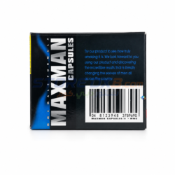 MAXMAN POWER CAPSULS ماكس مان باور - كبسولات الثقة والقوة