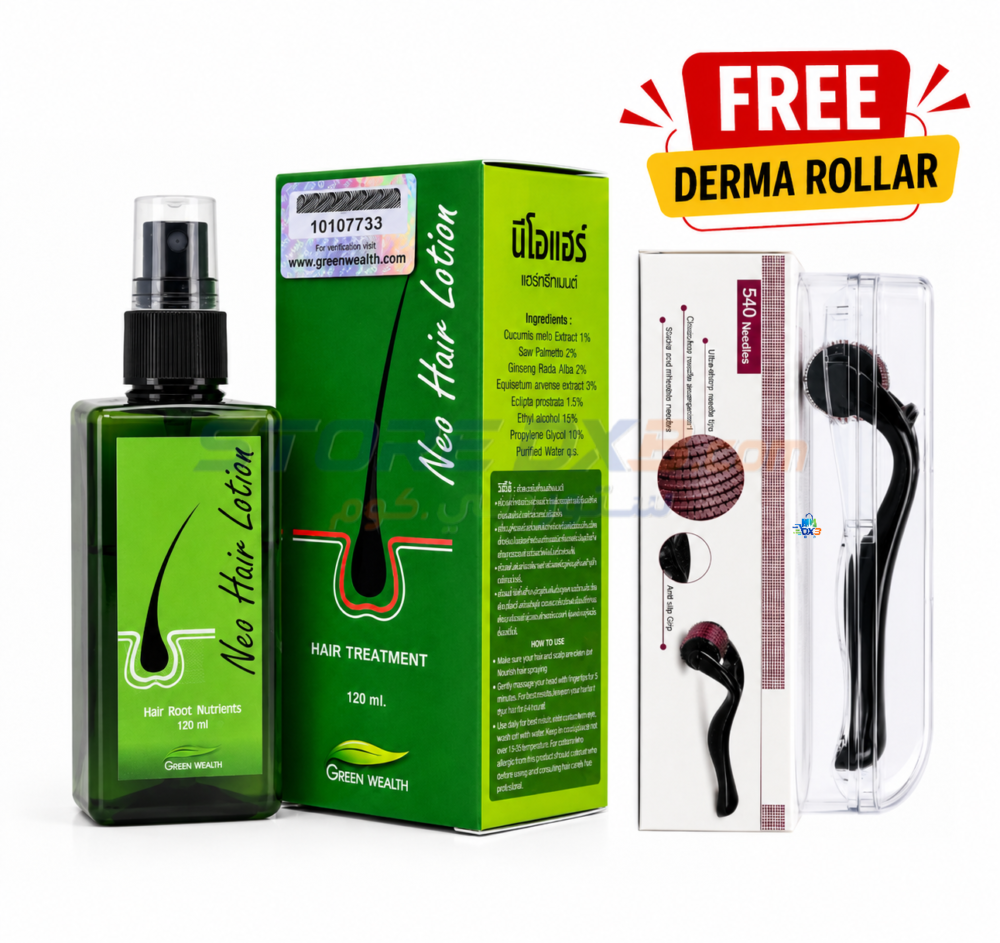 Original Neo Hair Lotion + Hair Roller 120ML