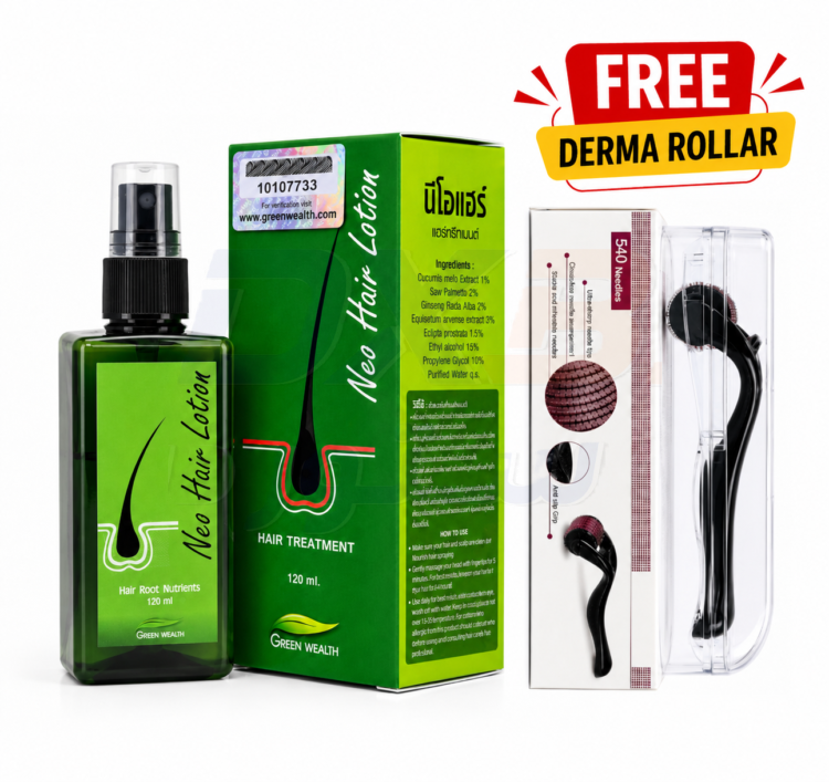 Original Neo Hair Lotion + Hair Roller 120ML