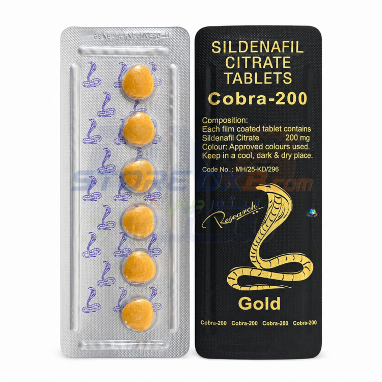 Cobra 200 Gold Tablets thumbnail 3