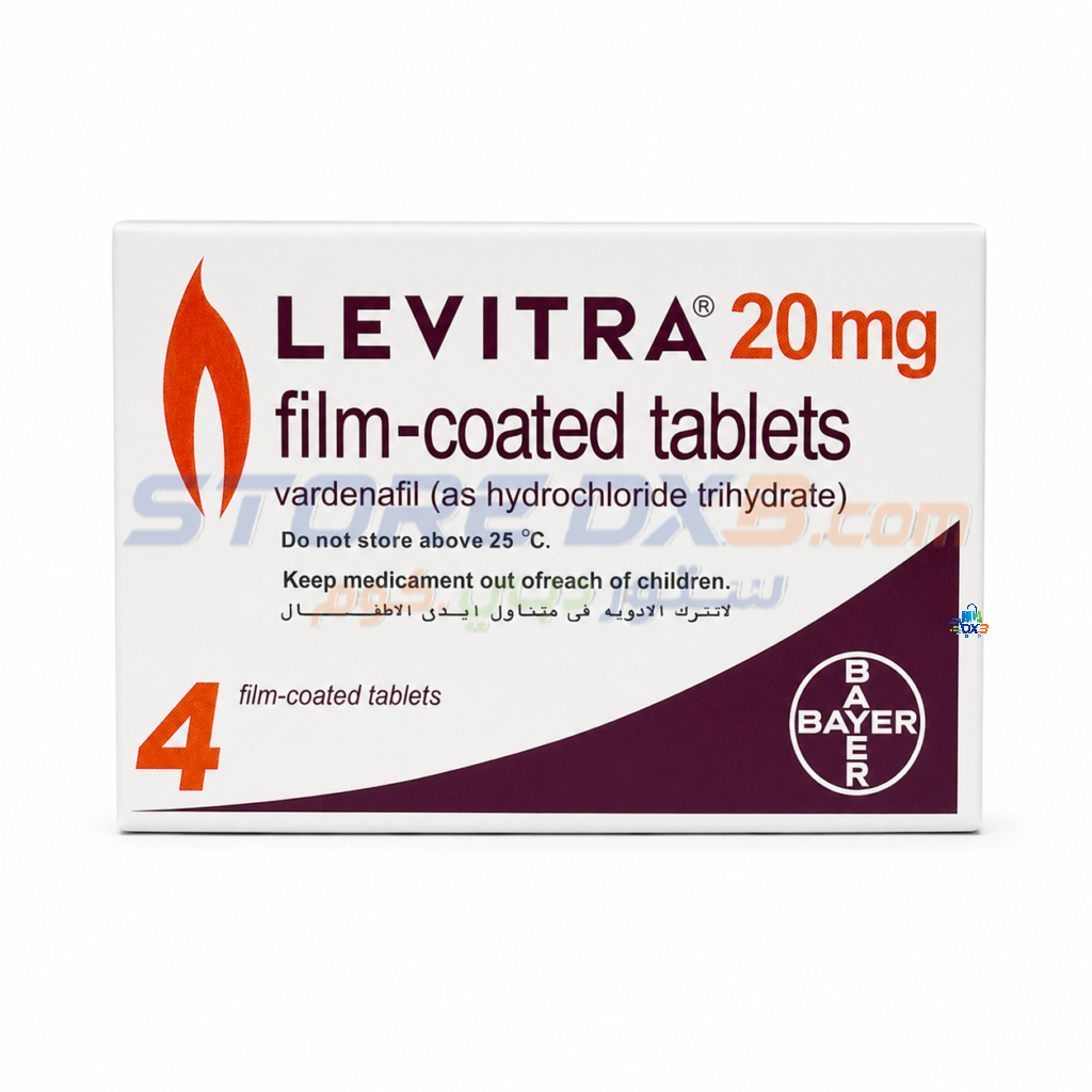 Levitra 20mg Men’s Health Tablets 4 Counts details