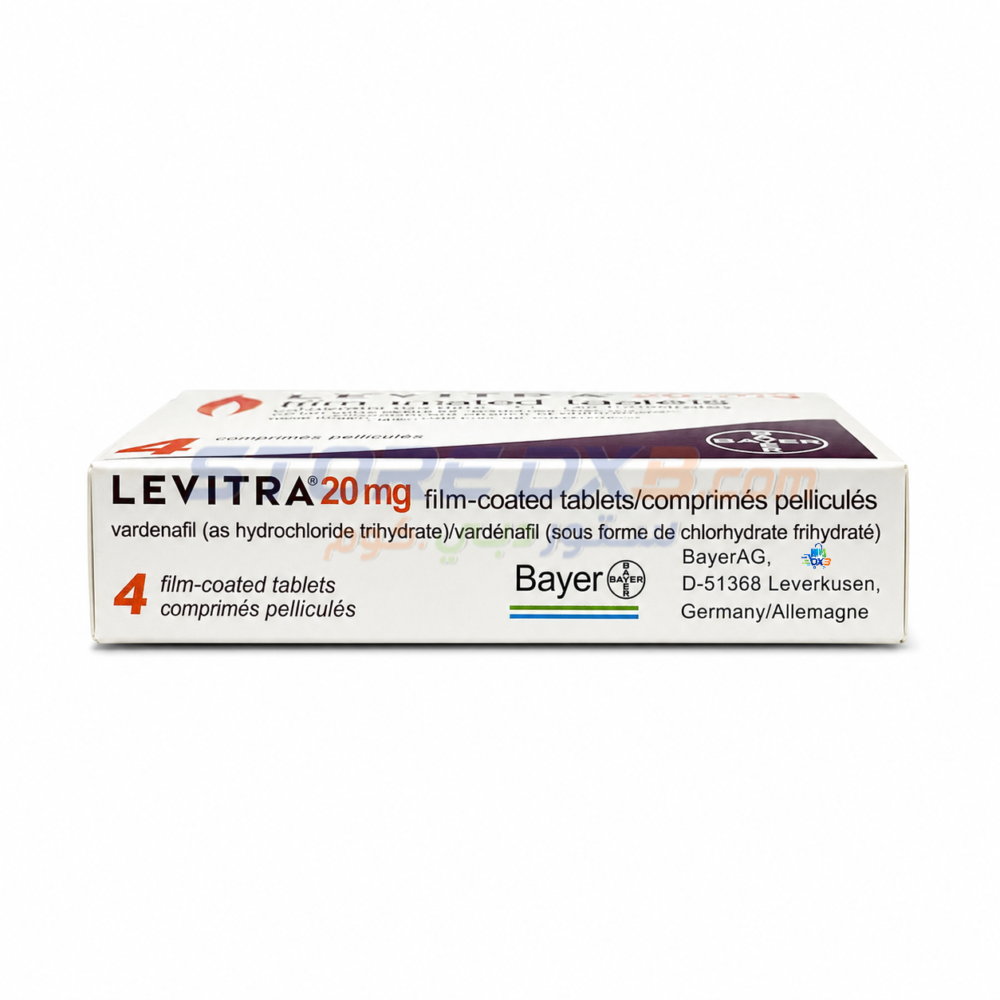 Levitra 20mg Men’s Health Tablets 4 Counts thumbnail 4