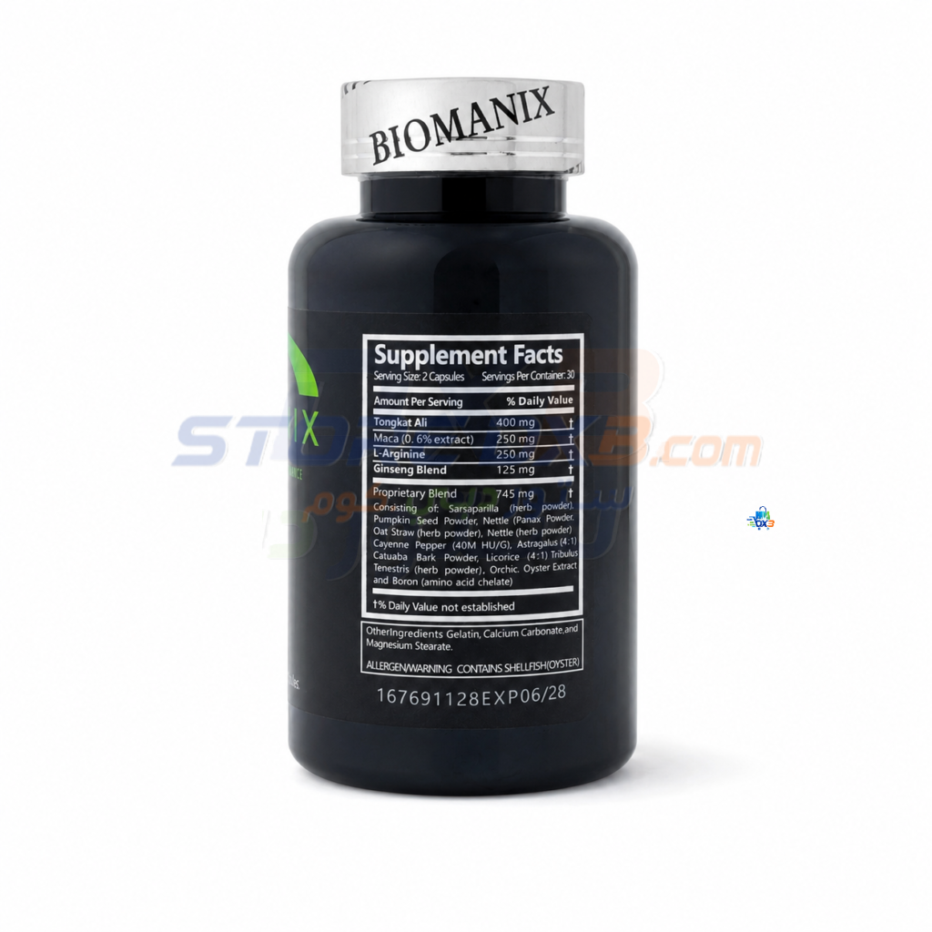 Bio-man-ix Supplement details image