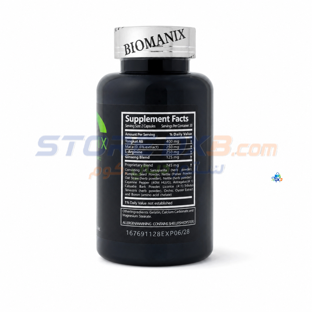 Biomanix Dietary Supplement details