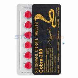 Cobra-200 Sil denafil Citrate Tablets