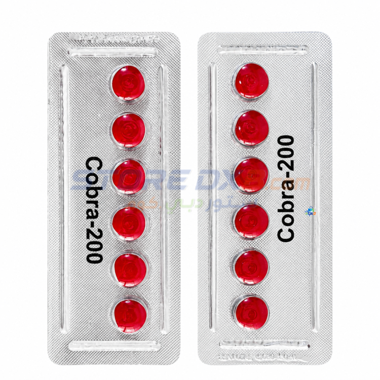 Cobra-200 Sil denafil Citrate Tablets thumbnail 4