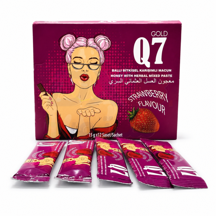 Q7 Gold Herbal Honey Mixed Paste