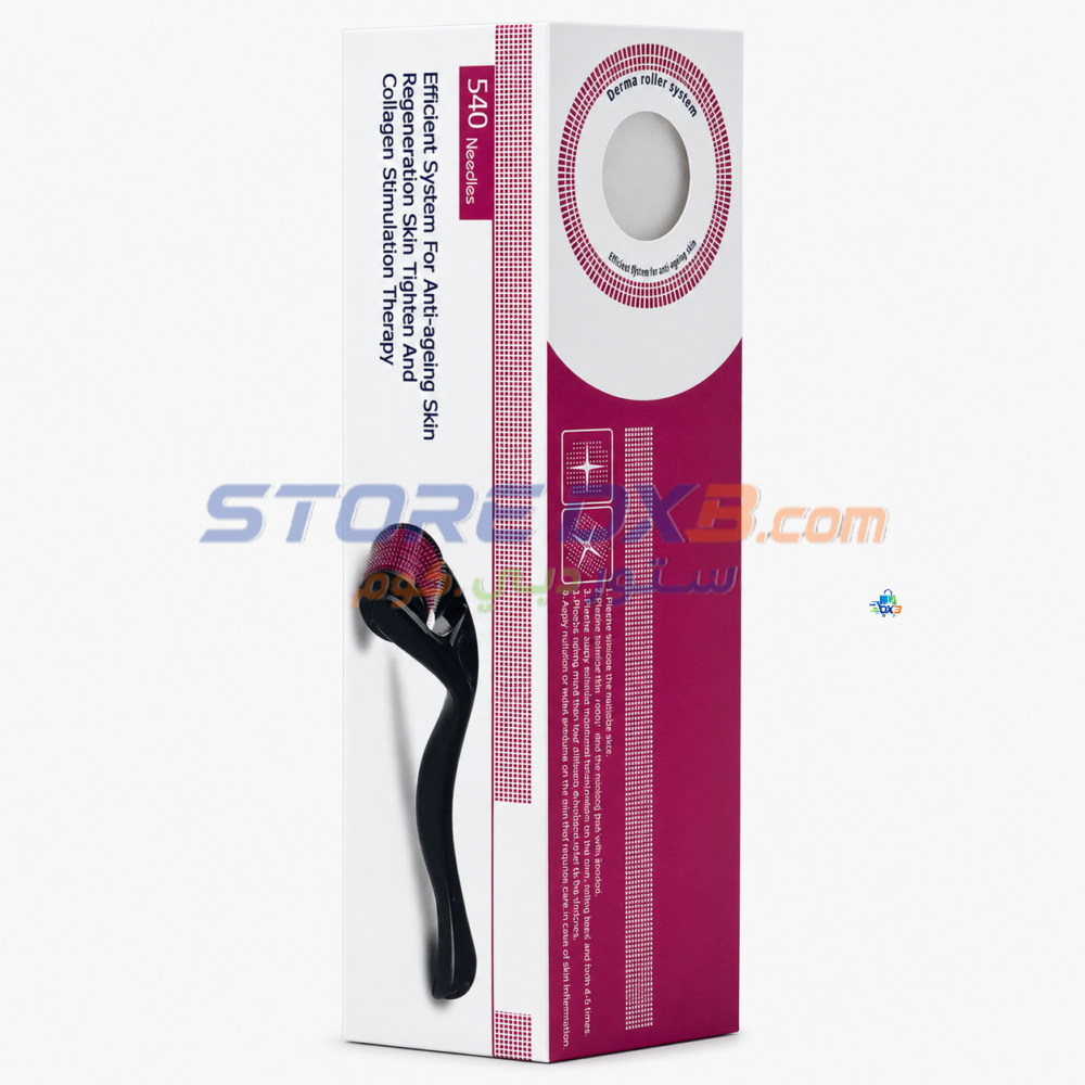 Microneedle Derma Roller Skin Care Tool - 540 Needles