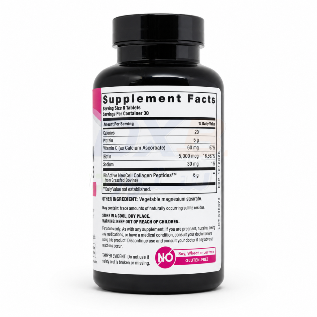 Grassfed Collagen Peptides Tablets details image