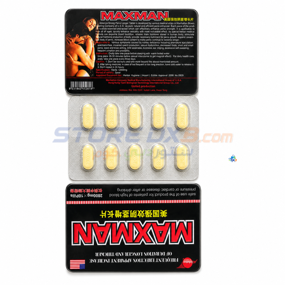 Maxman Male Enhancement Pills
