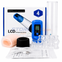 LCD Enlargement Electric Device Rechargeable King Power Pump for men size