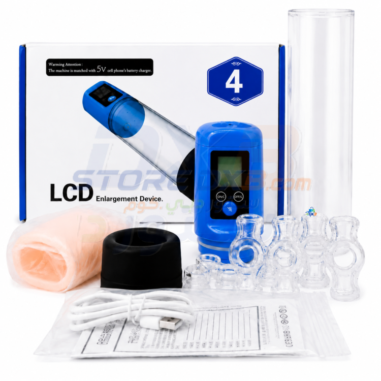 LCD Enlargement Electric Device Rechargeable King Power Pump for men size